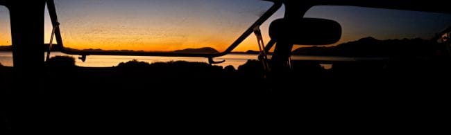 Sunrises at the sea of Cortez, Bahia Los Angeles